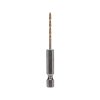 Kranz KR-91-5500 Сверло по металлу, 2мм, Р6М5, ТИТАН, шестигранный хвостовик
