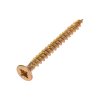 Kranz 1111-0330-2 Саморез универсальный 3х30, желтый цинк