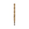 Kranz KR-91-5509 Сверло по металлу, 8мм, Р6М5, ТИТАН, шестигранный хвостовик