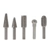 Kranz KR-91-0798 Набор борфрез (шарошек) по дереву, 5 шт