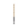 Kranz KR-91-5503 Сверло по металлу, 4мм, Р6М5, ТИТАН, шестигранный хвостовик