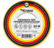 Kranz KR-09-2802 Изолента ПВХ профессиональная, 0.18х19 мм, 20 м