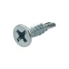 Kranz 1504-3916-1 Саморез оконный сверло, 3.9х16, белый цинк