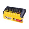 Kranz KR-92-0466 Набор бит с магнитным держателем, пластиковый кейс