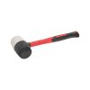 Kranz KR-12-8154Киянка резиновая 680 г, черно-белая резина