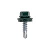 Kranz 1204-4819-3 Саморез кровельный 4,8х19, окрашенный RAL 6005