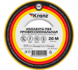 Kranz KR-09-2807 Изолента ПВХ профессиональная, 0.18х19 мм, 20 м
