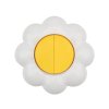 Kranz KR-78-0621 Выключатель двухклавишный HAPPY Ромашка