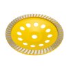 Kranz KR-90-0257 Чашка алмазная шлифовальная Turbo, 230х22,2мм