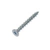 Kranz 1502-4135-1 Саморез оконный острый, 4.1х35, белый цинк