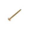 Kranz 1503-4140-1 Саморез оконный острый, 4.1х40, желтый цинк