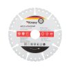 Kranz KR-90-0100-2 Диск алмазный универсальный, мультирез, вакуумное спекание, профессиональный, 125х22,2мм