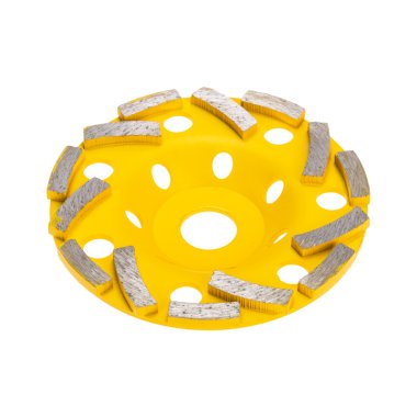 Фотография товара 'Kranz KR-90-0258 Чашка алмазная шлифовальная, Турбо-сегмент, 125х22,2мм'