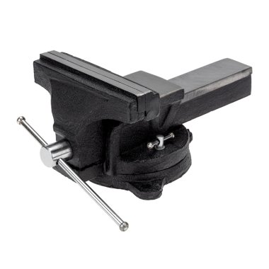 Фотография товара 'Kranz KR-12-5103 Тиски слесарные 200мм, поворотные'