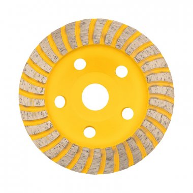 Фотография товара 'Kranz KR-90-0152 Чашка алмазная шлифовальная Turbo 125х22.2 мм'