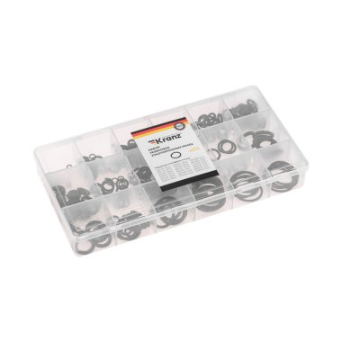 Фотография товара 'Kranz KR-01-3101-17 Набор резиновых уплотнительных колец 3-22мм'