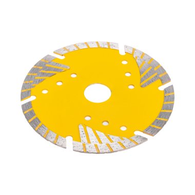 Фотография товара 'Kranz KR-90-0106 Диск алмазный отрезной Turbo сегментный с защитными секторами, 125х22,2x10мм'