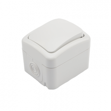 Фотография товара 'Kranz KR-78-0601 Выключатель одноклавишный Mini OG IP54'