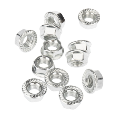 Фотография товара 'Kranz 1303-0006-1Гайка с фланцем DIN 6923, M6, упаковка поставщика'