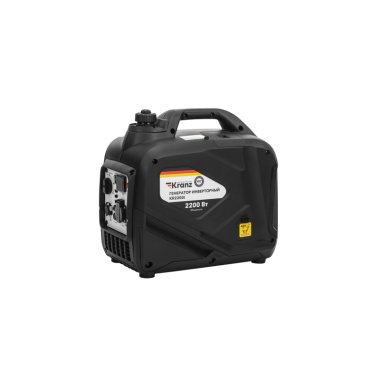 Фотография товара 'Kranz KR-16-1141 Генератор инверторный KR2200I, 2,2кВт, 230В, 4л'