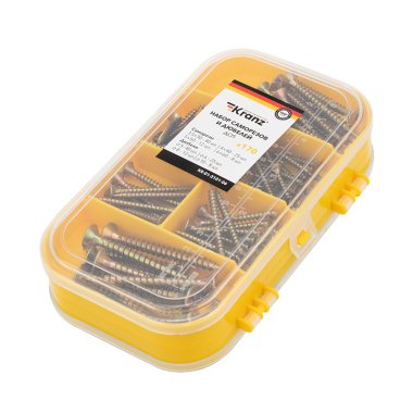 Фотография товара 'Kranz KR-01-3101-06 Набор саморезов и дюбелей для ДСП'