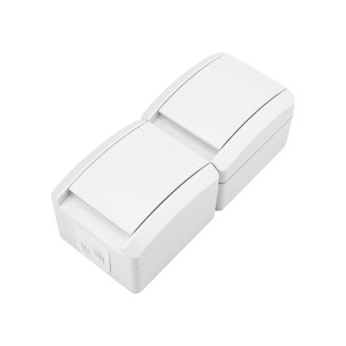 Фотография товара 'Kranz KR-78-0802 Блок вертикальный 2 розетки INDUSTRIAL IP54'