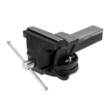 Фотография товара 'Kranz KR-12-5102 Тиски слесарные 150мм, поворотные'