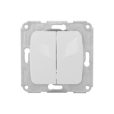 Фотография товара 'Kranz KR-78-0202 DEA Выключатель 2кл с/у 10А'