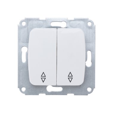 Фотография товара 'Kranz KR-78-0207 DEA Выключатель (переключатель) 2кл прох. с/у 10А'