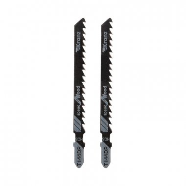 Фотография товара 'Kranz KR-92-0317 Пилка для электролобзика по дереву T144DP 100 мм'