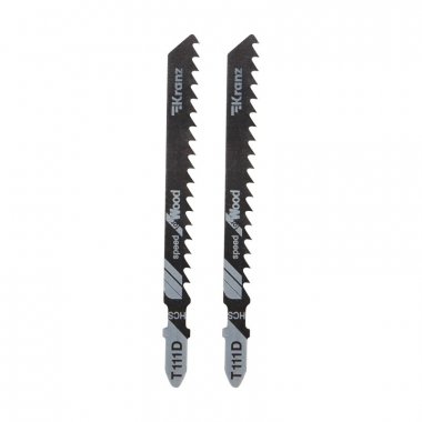 Фотография товара 'Kranz KR-92-0319 Пилка для электролобзика по дереву T111D 100 мм'