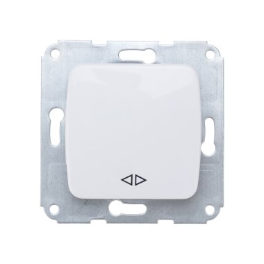 Фотография товара 'Kranz KR-78-0206 DEA Выключатель (переключатель) 1кл прох. (инд) с/у 10А'