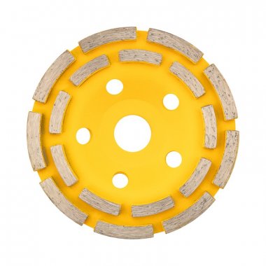 Фотография товара 'Kranz KR-90-0151 Чашка алмазная шлифовальная 2-ряд 125х22.2 мм'