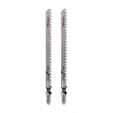 Фотография товара 'Kranz KR-92-0314 Пилка для электролобзика по дереву T301DL 132 мм'