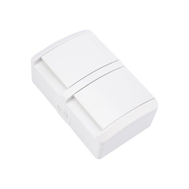 Фотография товара 'Kranz KR-78-0805 Блок горизонтальный 2 розетки INDUSTRIAL IP54'