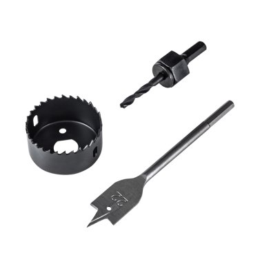 Фотография товара 'Kranz KR-92-0263 Набор для установки врезных замков, 22 мм/54 мм'