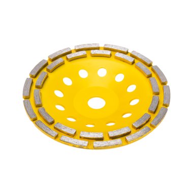 Фотография товара 'Kranz KR-90-0253 Чашка алмазная шлифовальная, двухрядная, 180х22,2мм'