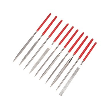 Фотография товара 'Kranz KR-12-4115 Набор надфилей алмазных 140х70х3мм'