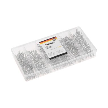 Фотография товара 'Kranz KR-01-3101-19Набор вытяжных заклепок'