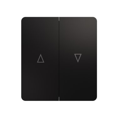 Фотография товара 'KR-78-0711-3 Выключатель ROUND 2 кл для жалюзи возвратный 10А с/у'