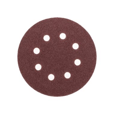 Фотография товара 'Kranz KR-91-1165 Диск абразивный на ворсовой основе, на липучке, перфорированный, P60, 125мм'