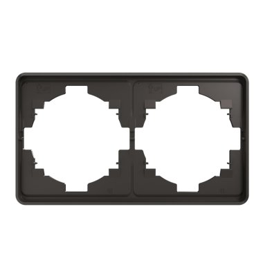 Фотография товара 'KR-78-0752-2 Рамка ROUND 2-постовая'