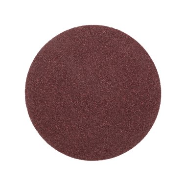 Фотография товара 'Kranz KR-91-1143 Диск абразивный на ворсовой основе, на липучке, без отверстий, P36, 125мм'