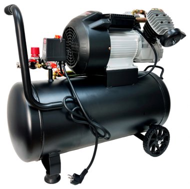 Фотография товара 'Kranz KR-16-1161 Компрессор воздушный безмасляный KR-850/10, 850Вт, 140 л/мин, 10л'