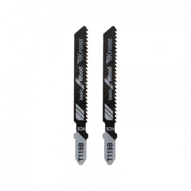 Фотография товара 'Kranz KR-92-0310 Пилка для электролобзика по дереву T119B 76 мм'