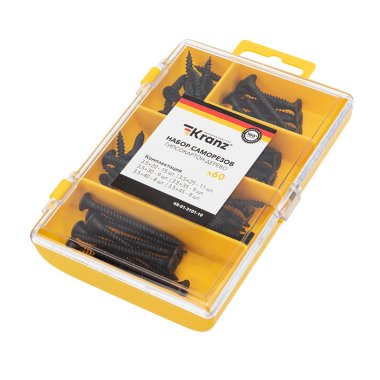 Фотография товара 'Kranz KR-01-3101-10 Набор саморезов по дереву'