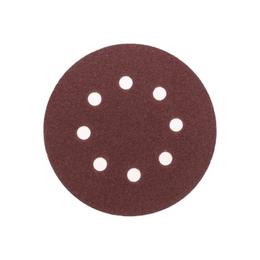 Фотография товара 'Kranz KR-91-1167 Диск абразивный на ворсовой основе, на липучке, перфорированный, P100, 125мм'