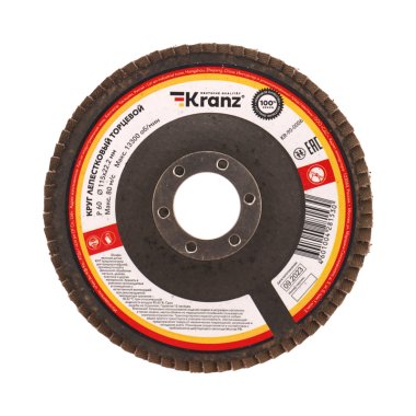 Фотография товара 'Kranz KR-90-0006 Круг лепестковый торцевой, P60, 115х22,2мм'