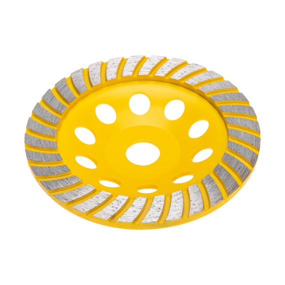 Фотография товара 'Kranz KR-90-0255 Чашка алмазная шлифовальная Turbo, 150х22,2мм'