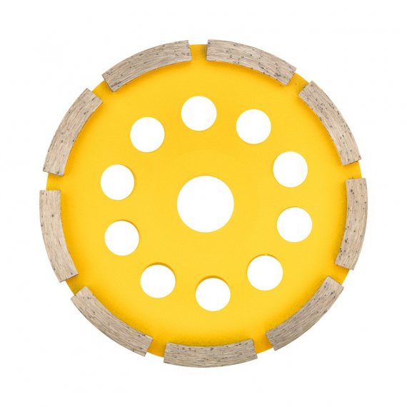 Фотография товара 'Kranz KR-90-0150 Чашка алмазная шлифовальная 1-ряд 125х22.2 мм'